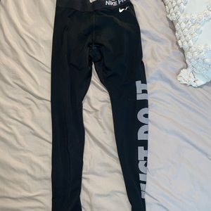 Nike just do it workout pants